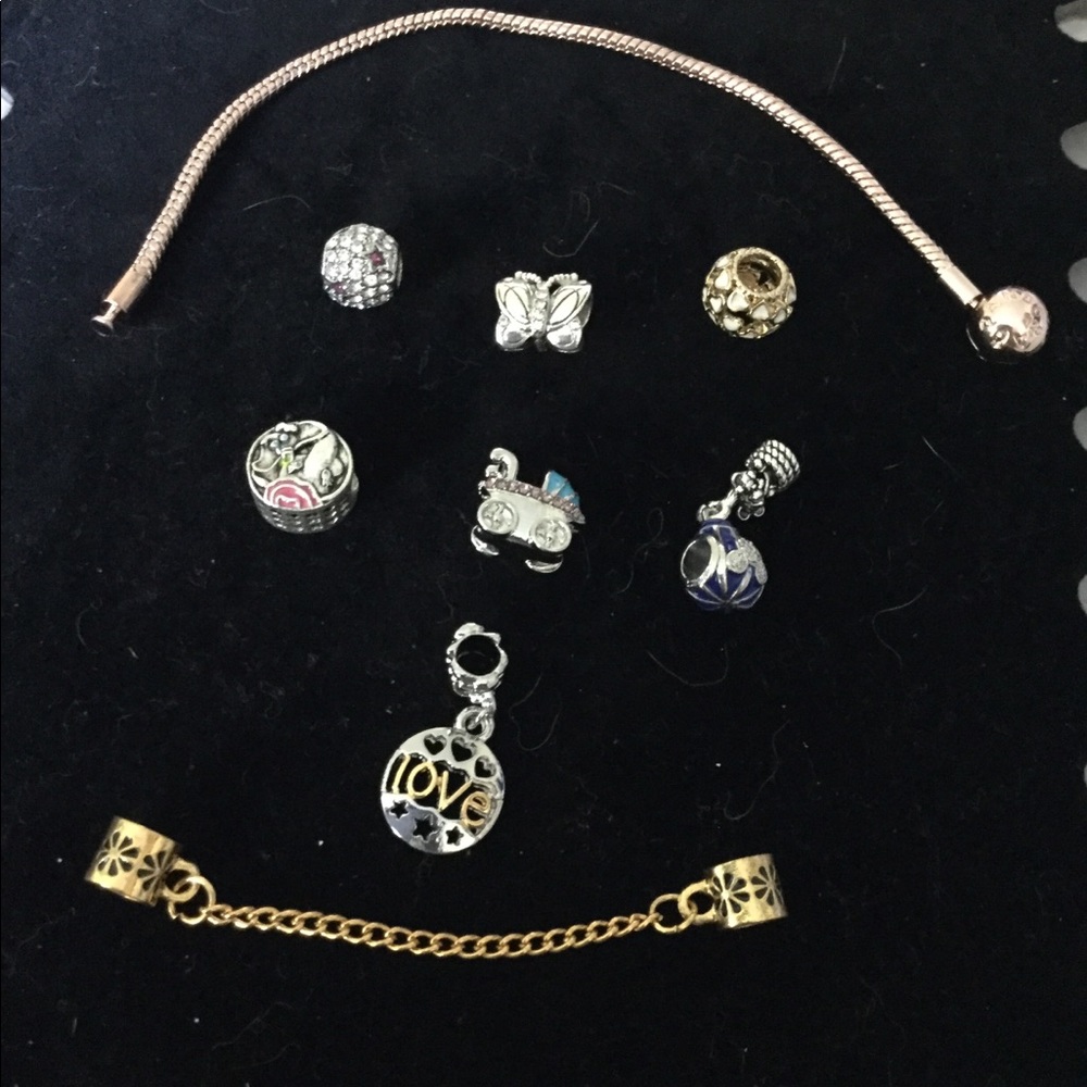 European terms bracelet and holder